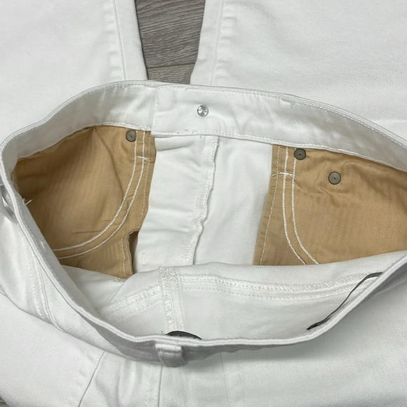 NWOT Talbots Modern Ankle Denim Jeans White 2 - Picture 13 of 15